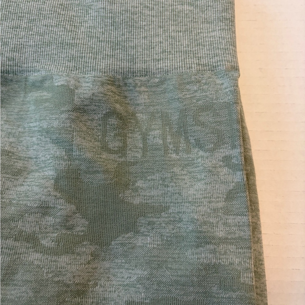Gymshark Green Camo Leggings